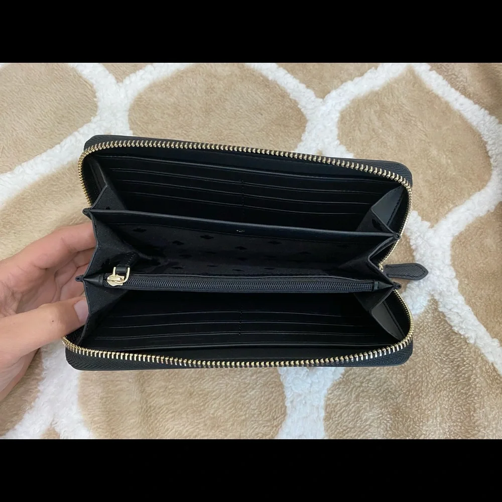 Kate Spade Brynn Black Large Continental Wallet
